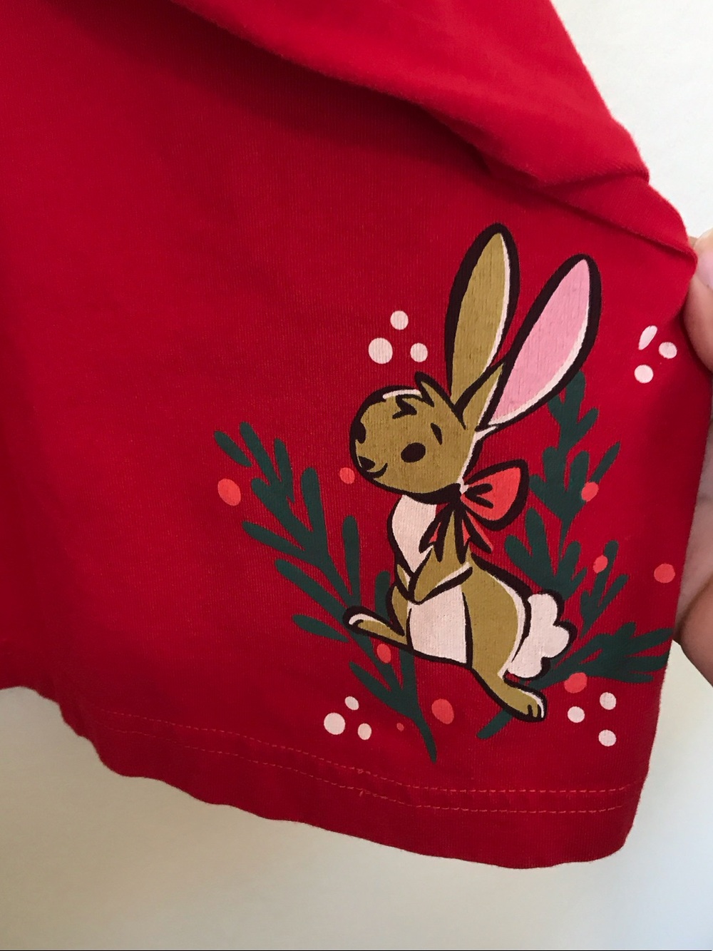 Disney Red Mickey & Friends Holiday Graphic Pajamas Set - Picture 6 of 7